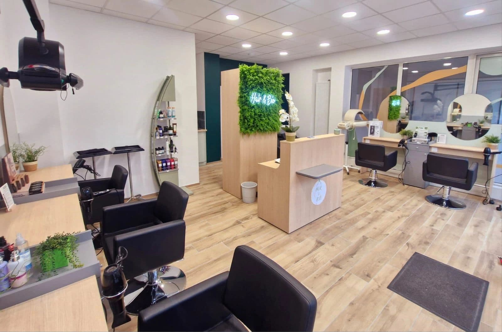 Réalisation G2B - Salon Hair Bio à Vitré